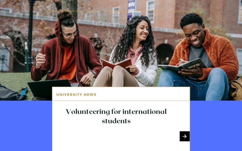 Volunteering for international students